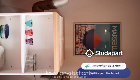 Logement tudiant Studio à Marseille 06me arrondissement (13006)