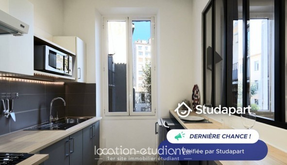 Logement tudiant Studio à Marseille 06me arrondissement (13006)