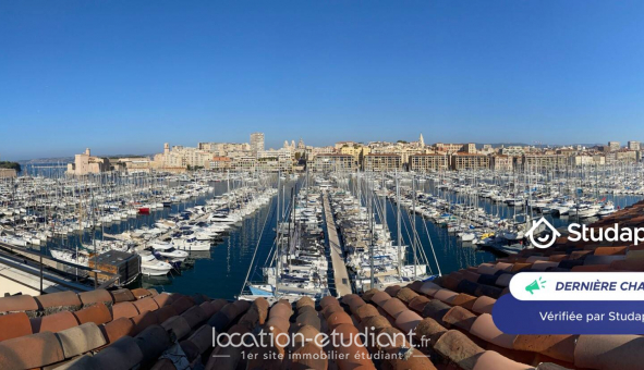 Logement tudiant Studio à Marseille 07me arrondissement (13007)