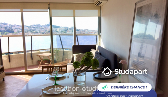 Logement tudiant Location Studio Meublé Marseille 08me arrondissement (13008)