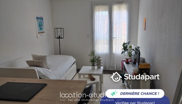 Logement tudiant Location Studio Meublé Marseille 10me arrondissement (13010)