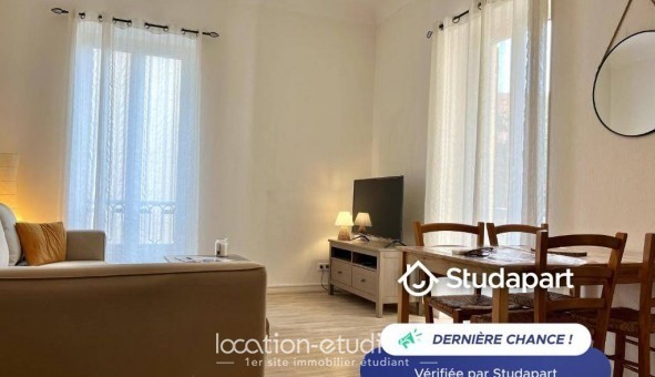 Logement tudiant Location Studio Meublé Menton (06500)