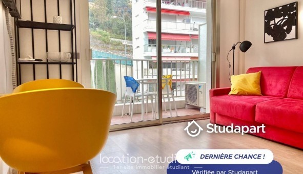 Logement tudiant Location Studio Meublé Menton (06500)