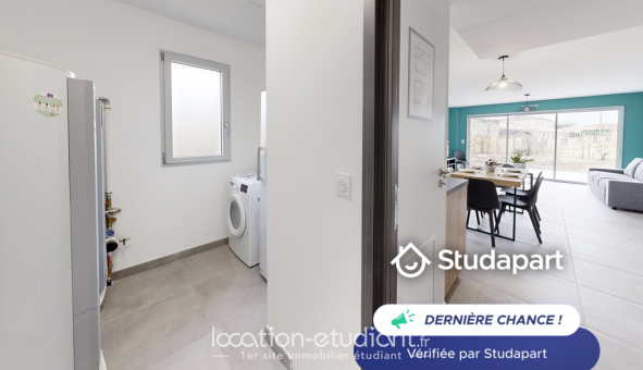 Logement tudiant Studio à Mrignac (33700)