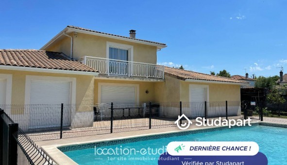 Logement tudiant Studio à Mrignac (33700)