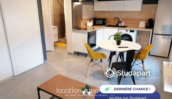 Logement tudiant Location Studio Meublé Montlimar (26200)