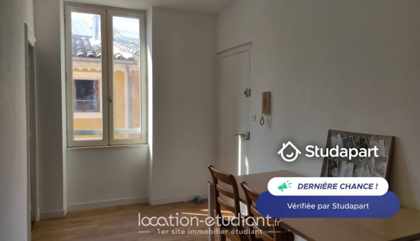 Logement tudiant Studio à Montlimar (26200)