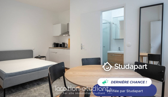 Logement tudiant Location Studio Meublé Montreuil (93100)