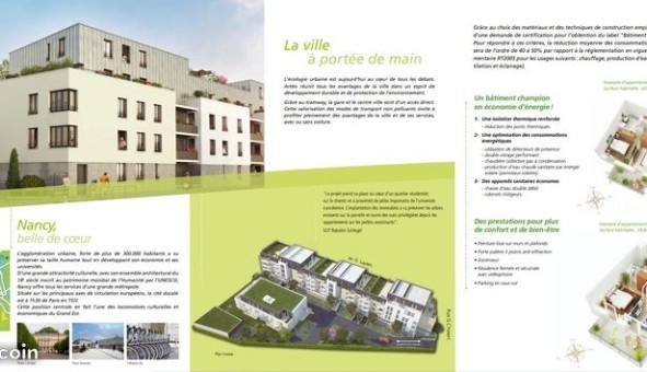 Logement tudiant Studio à Nancy (54100)