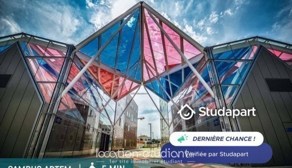 Logement tudiant Studio à Nancy (54100)