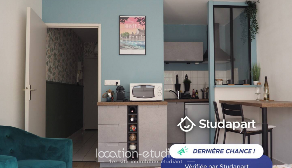 Logement tudiant Location Studio Meublé Nantes (44200)