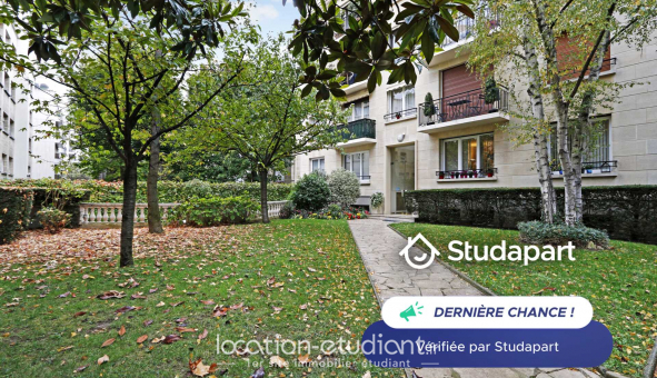 Logement tudiant Studio à Neuilly sur Seine (92200)