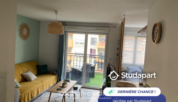 Logement tudiant Studio à Nice (06100)