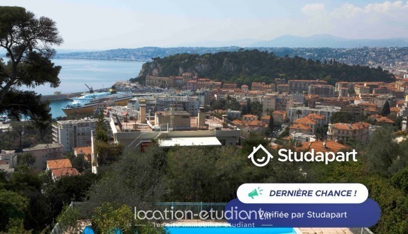 Logement tudiant Studio à Nice (06100)