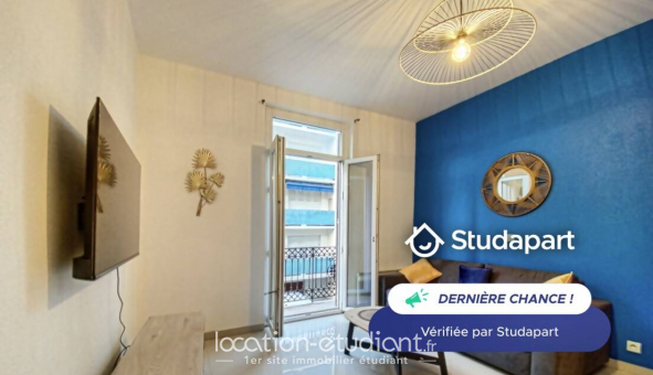 Logement tudiant Studio à Nice (06100)