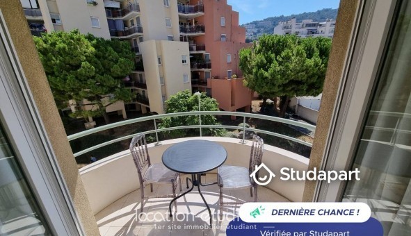 Logement tudiant Studio à Nice (06100)