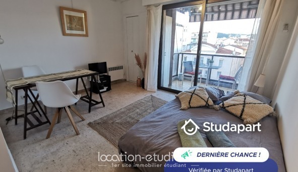 Logement tudiant Studio à Nice (06100)