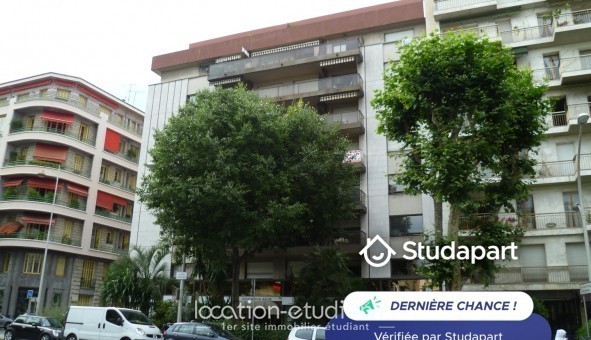 Logement tudiant Studio à Nice (06100)