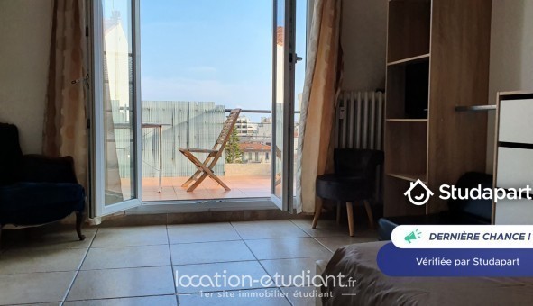 Logement tudiant Studio à Nice (06100)