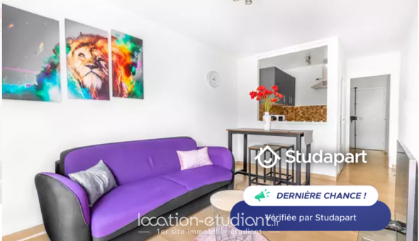 Logement tudiant Studio à Nice (06100)