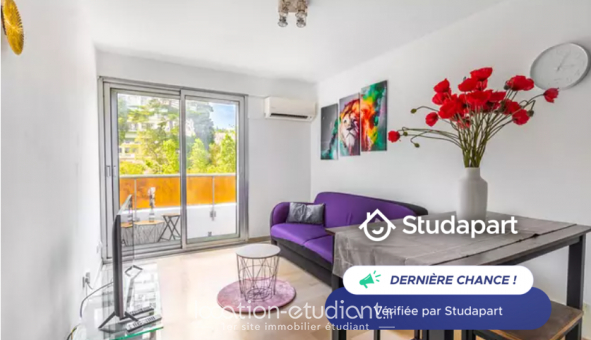 Logement tudiant Studio à Nice (06100)