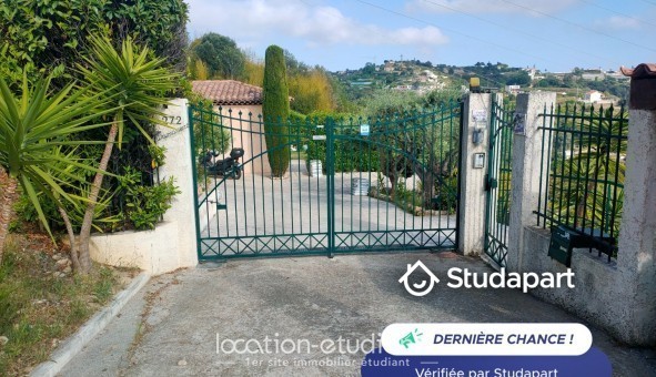 Logement tudiant Studio à Nice (06100)