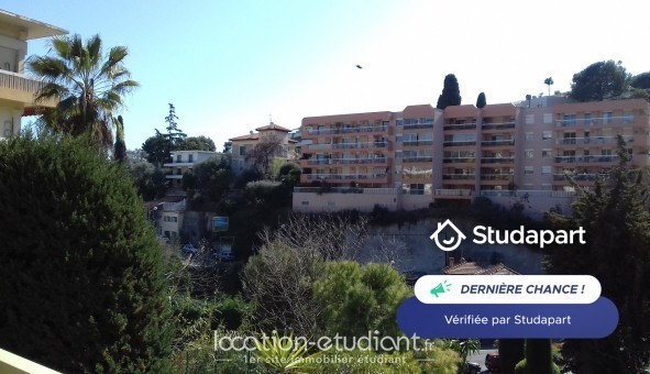 Logement tudiant Studio à Nice (06100)