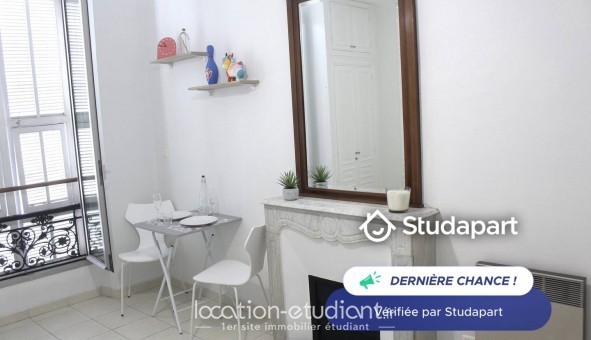 Logement tudiant Studio à Nice (06100)