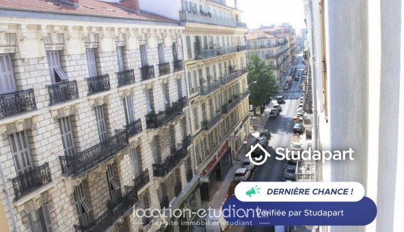 Logement tudiant Studio à Nice (06100)