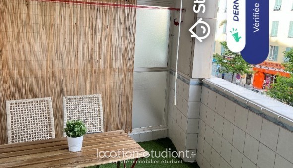 Logement tudiant Studio à Nice (06100)