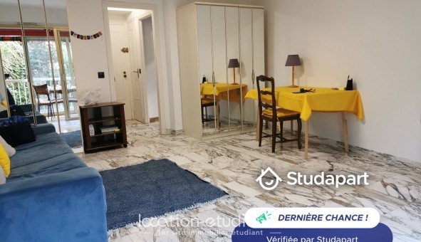 Logement tudiant Studio à Nice (06100)