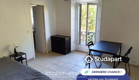 Logement tudiant Studio à Nice (06100)