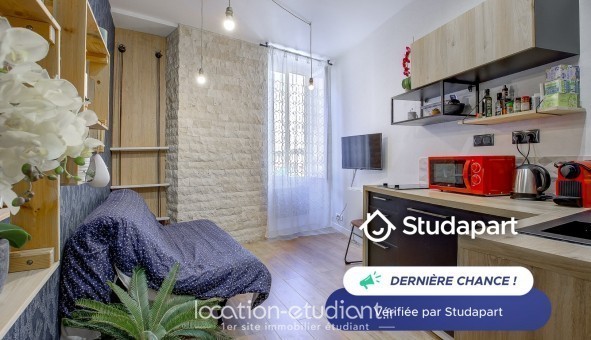 Logement tudiant Studio à Nice (06100)