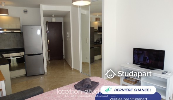 Logement tudiant Studio à Nice (06100)