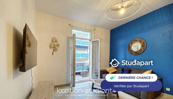 Logement tudiant Studio à Nice (06100)