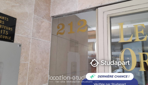 Logement tudiant Studio à Nice (06100)