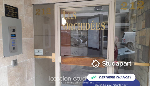 Logement tudiant Studio à Nice (06100)