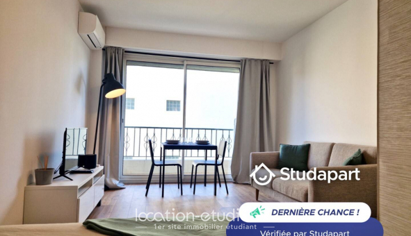 Logement tudiant Location Studio Meublé Nice (06100)