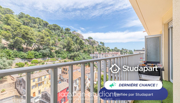 Logement tudiant Studio à Nice (06100)