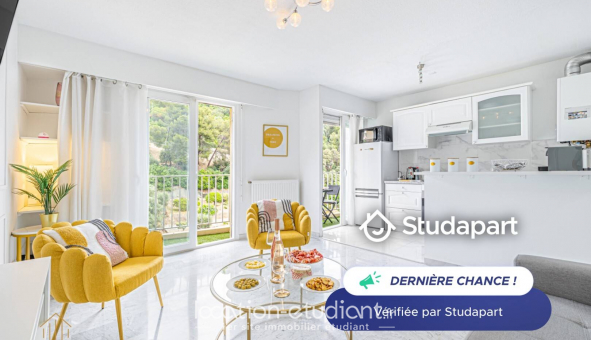 Logement tudiant Studio à Nice (06100)