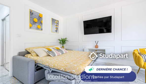 Logement tudiant Studio à Nice (06100)