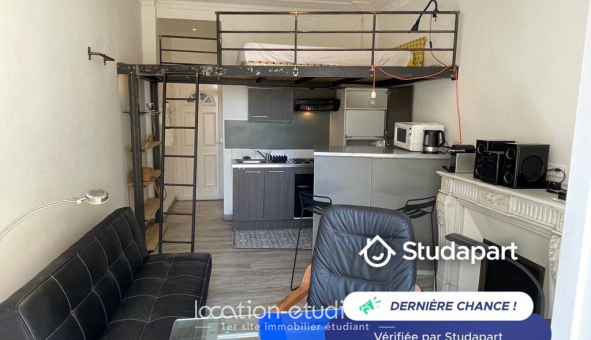 Logement tudiant Location Studio Meublé Nice (06100)