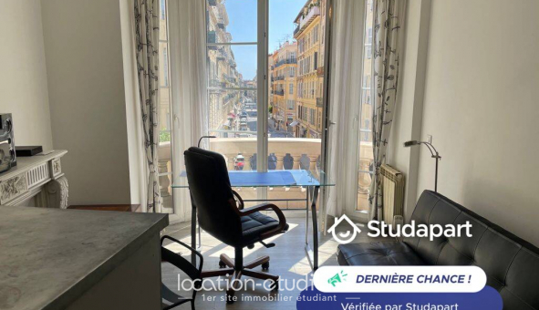 Logement tudiant Studio à Nice (06100)