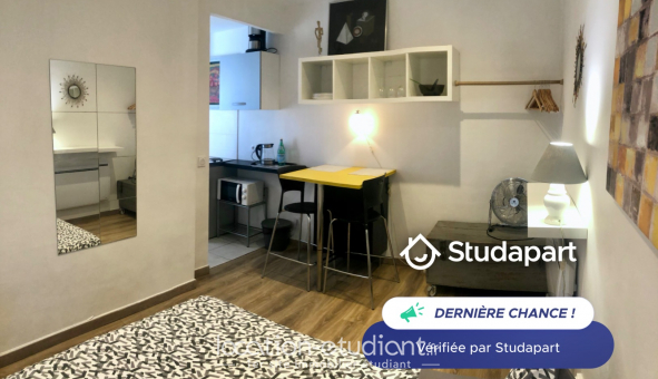 Logement tudiant Studio à Nice (06100)