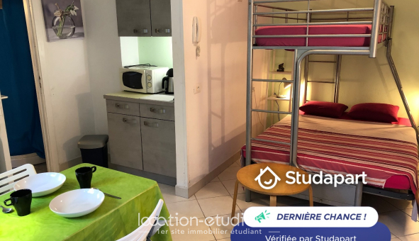 Logement tudiant Location Studio Meublé Nice (06100)