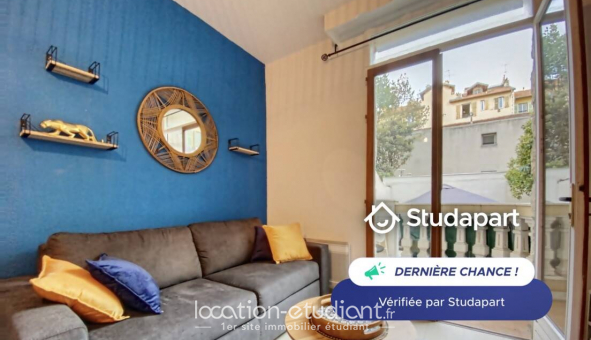 Logement tudiant Location Studio Meublé Nice (06100)