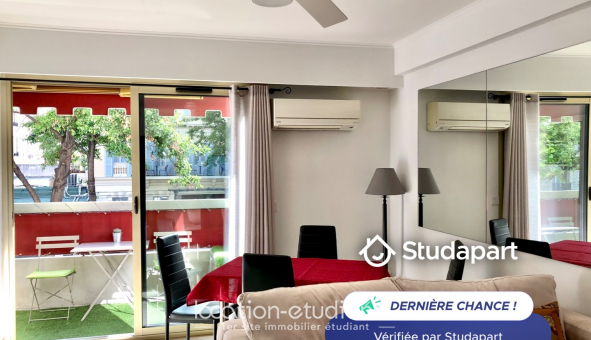 Logement tudiant Studio à Nice (06100)