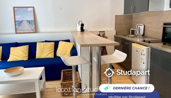 Logement tudiant Location Studio Meublé Nice (06100)