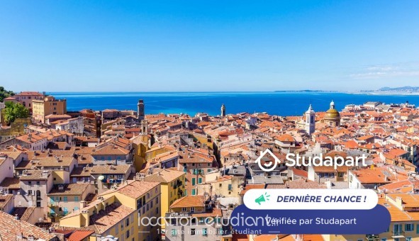 Logement tudiant Studio à Nice (06100)