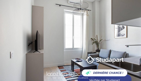 Logement tudiant Studio à Nice (06100)